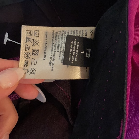 Scotch and Soda fuchsia trouser pants - Picture 3 of 5